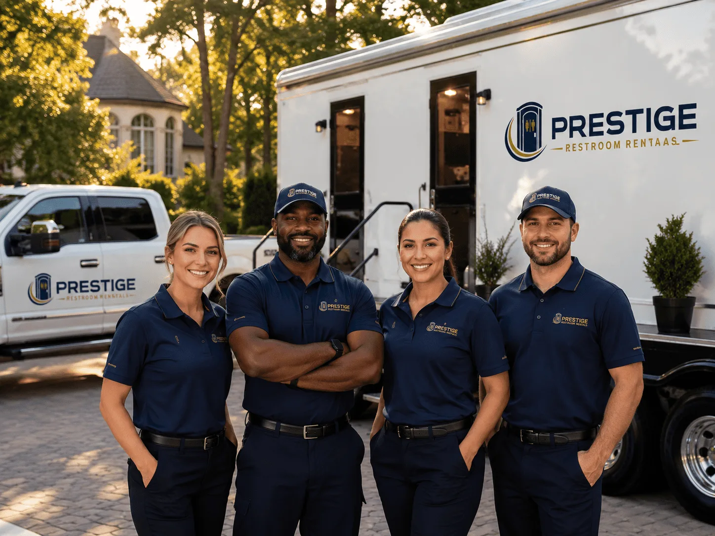 Trusted Luxury Portable Restrooms company in Saint Clair, MN